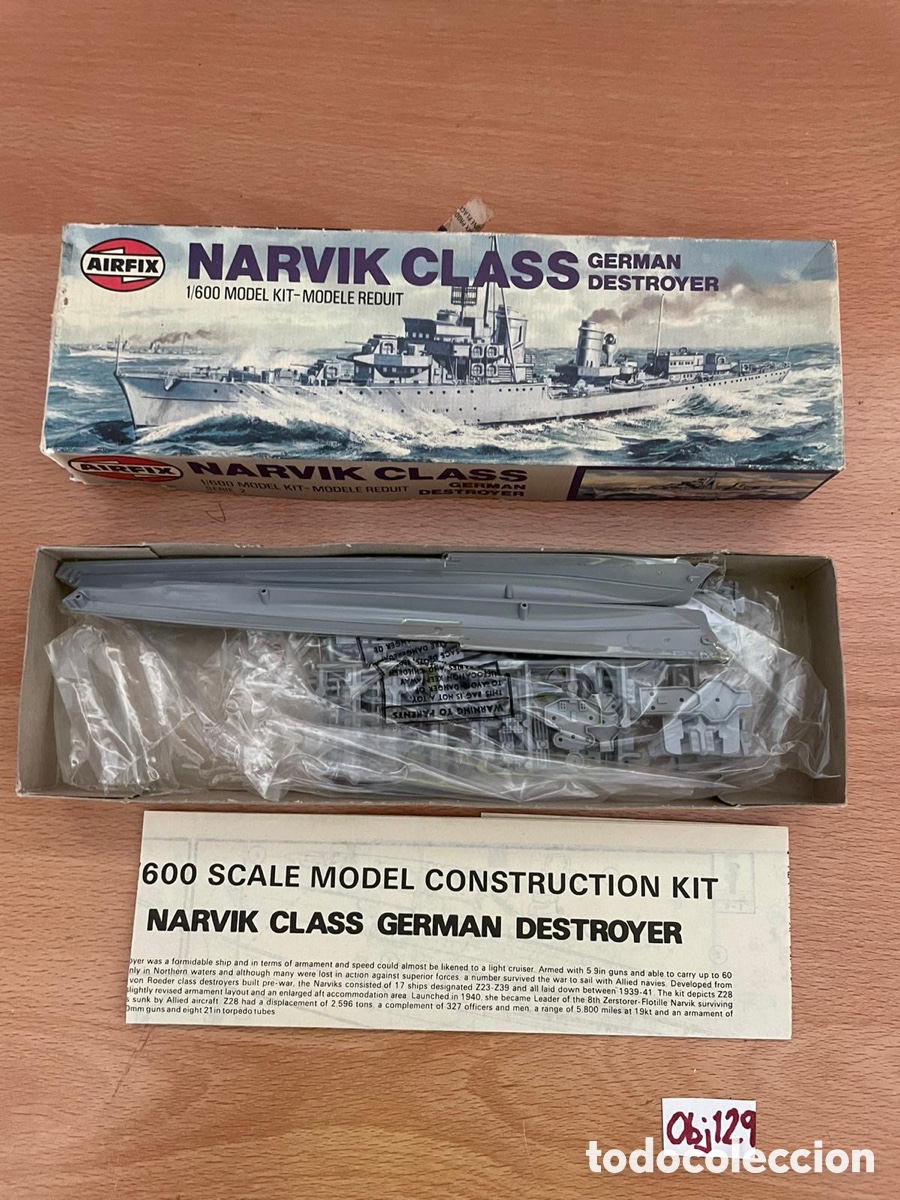 Maquetas: Narvik Class German Destroyer - Foto 1
