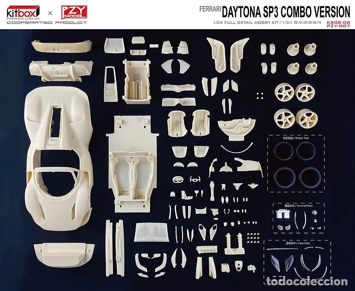 Maquetas: KITBOX PZY - Ferrari Daytona SP3 COMBO VERSION 1/24 KB08 08 - Foto 10