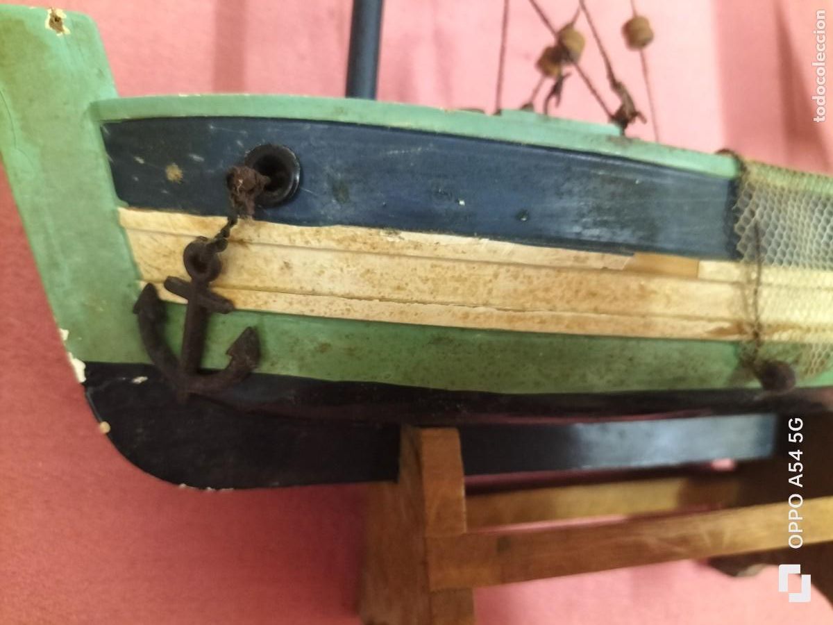 Maquetas: 2 barcos de madera hecho a mano - Foto 5