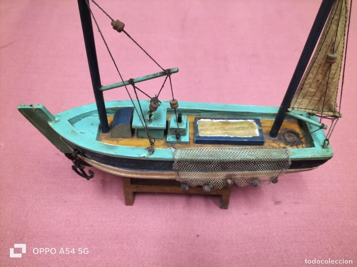 Maquetas: 2 barcos de madera hecho a mano - Foto 6