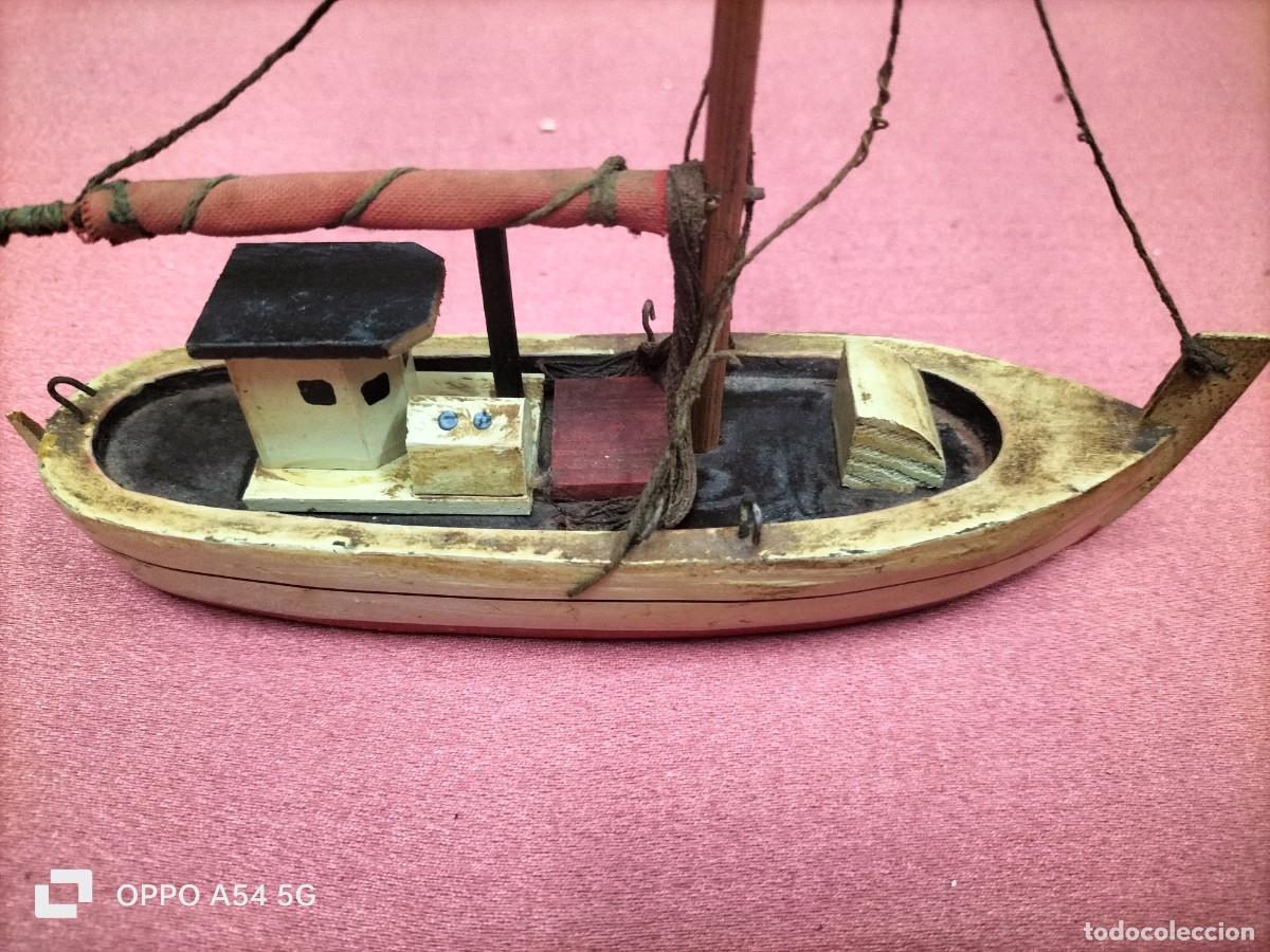 Maquetas: 2 barcos de madera hecho a mano - Foto 4