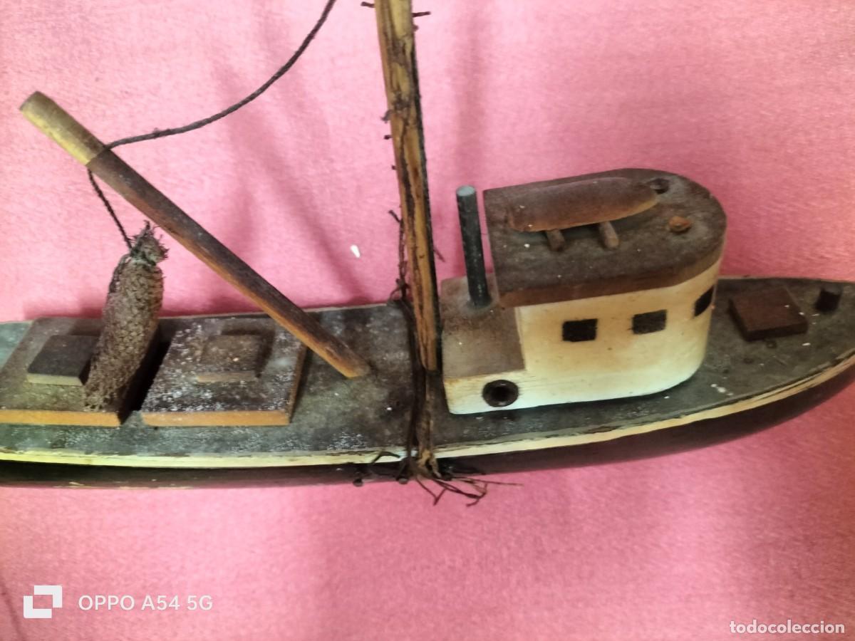 Maquetas: 3 barcos de madera hecho a mano - Foto 5
