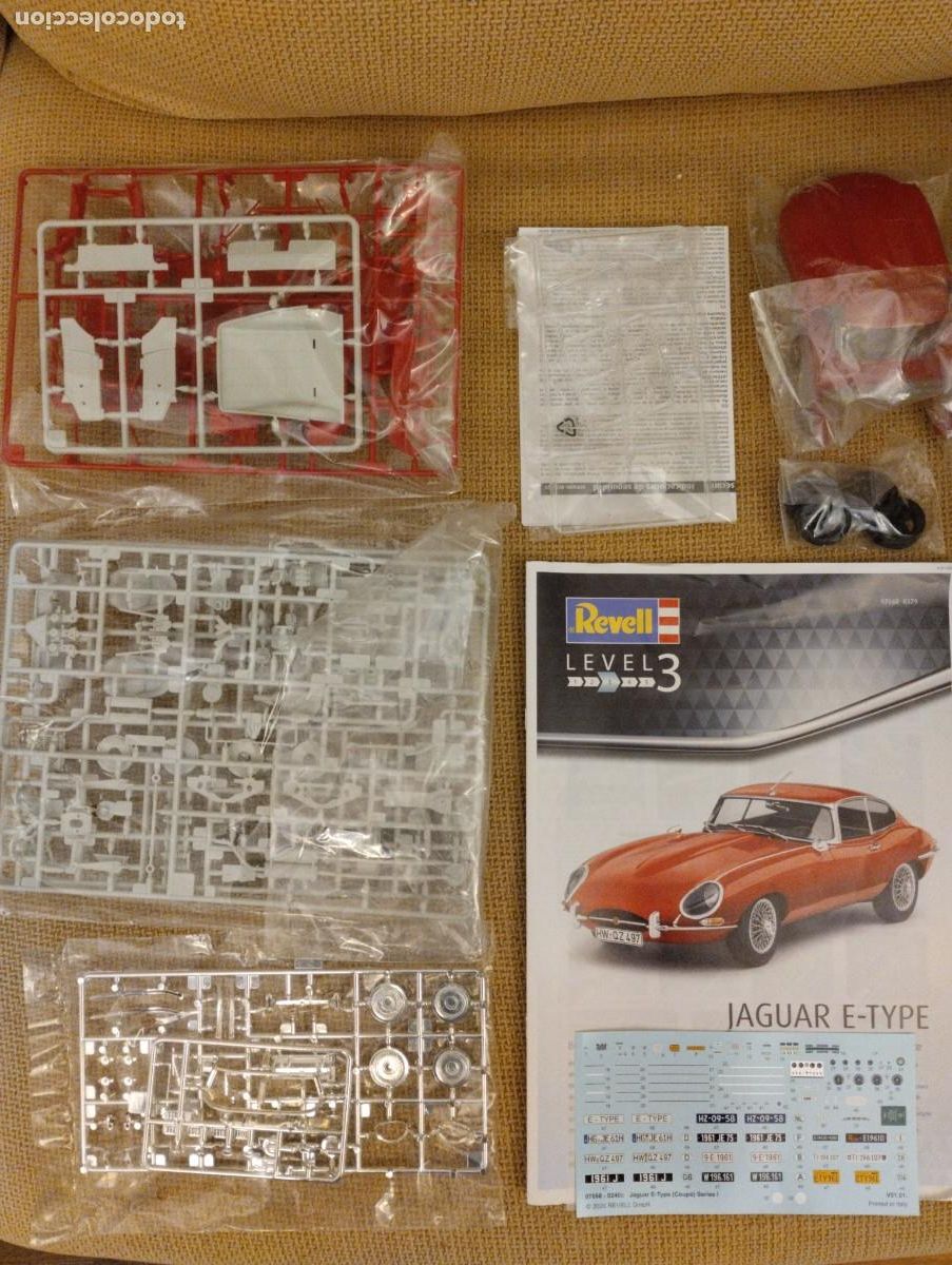 Maquetas: Maqueta Jaguar E-TYPE. Revell - Foto 1