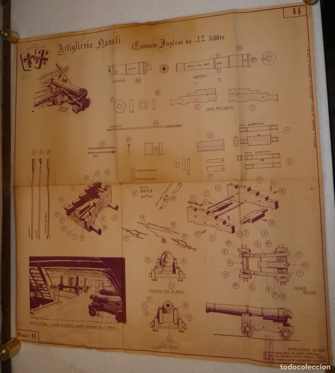 Maquetas: PLANO ARTILLERIA NAVAL, CA&Ntilde;ON INGLES - Foto 4