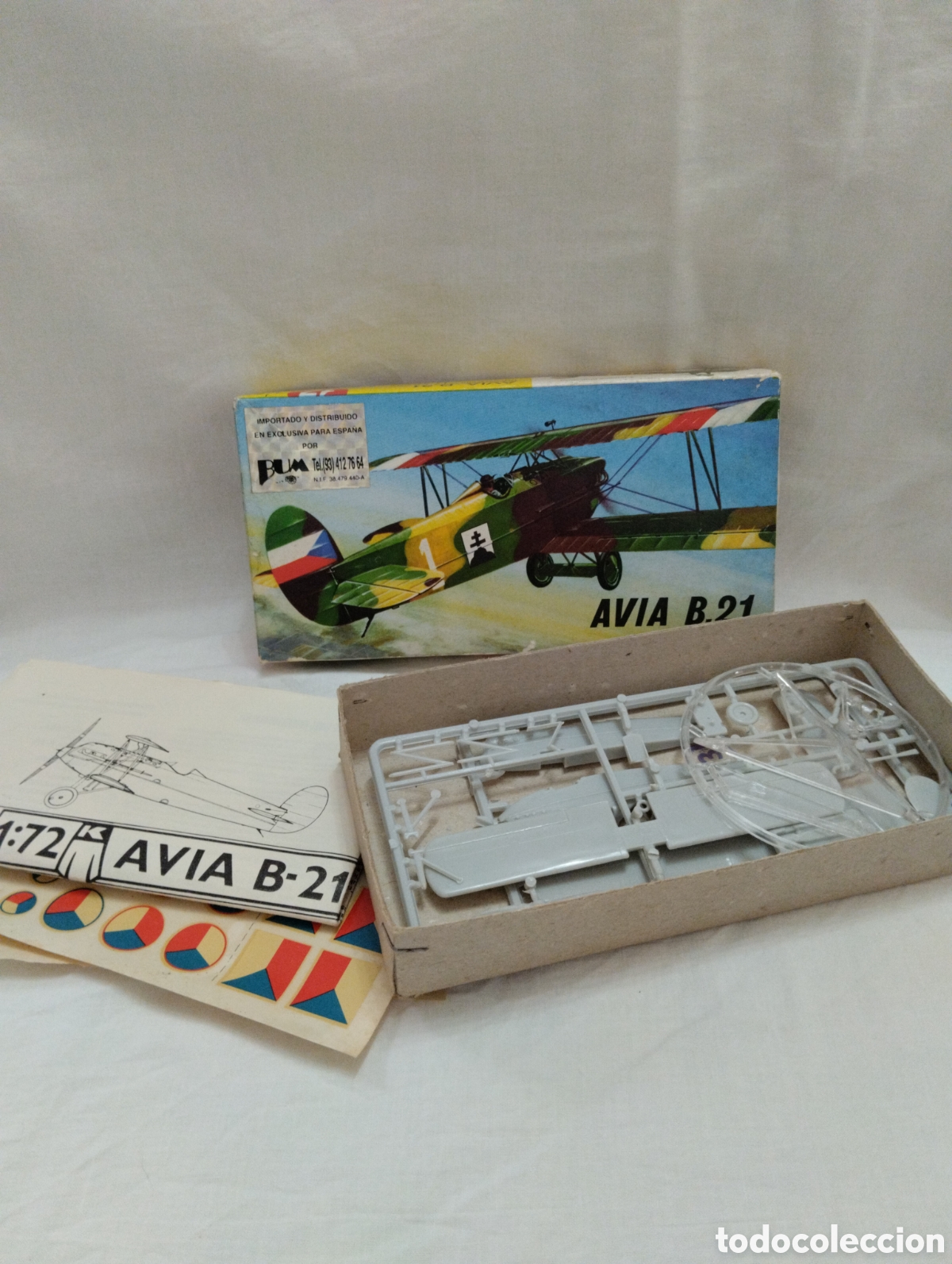 Maquetas: Maqueta AVIA B.21 1/72 - Foto 2