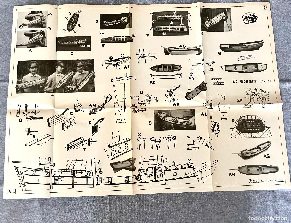 Maquetas: PLANOS MODELISMO NAVAL DEL &rdquo;LE TONNANT&rdquo; - Foto 4