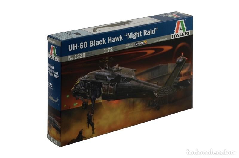 Maquetas: ITALERI - UH-60 Black Hawk &rdquo;Night Raid&rdquo; 1/72 1328 - Foto 1