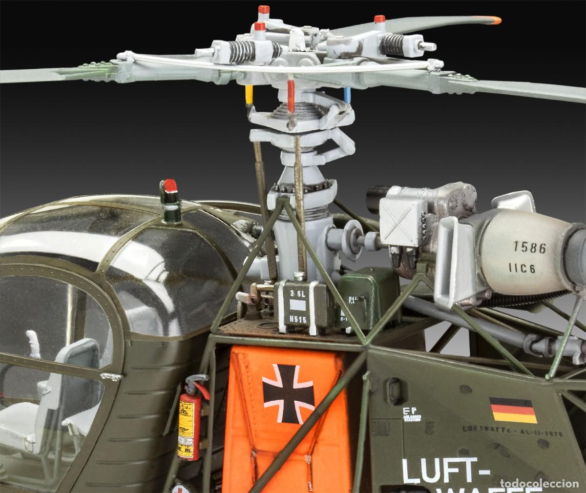 Maquetas: REVELL - Alouette II 1/32 03804 - Foto 4