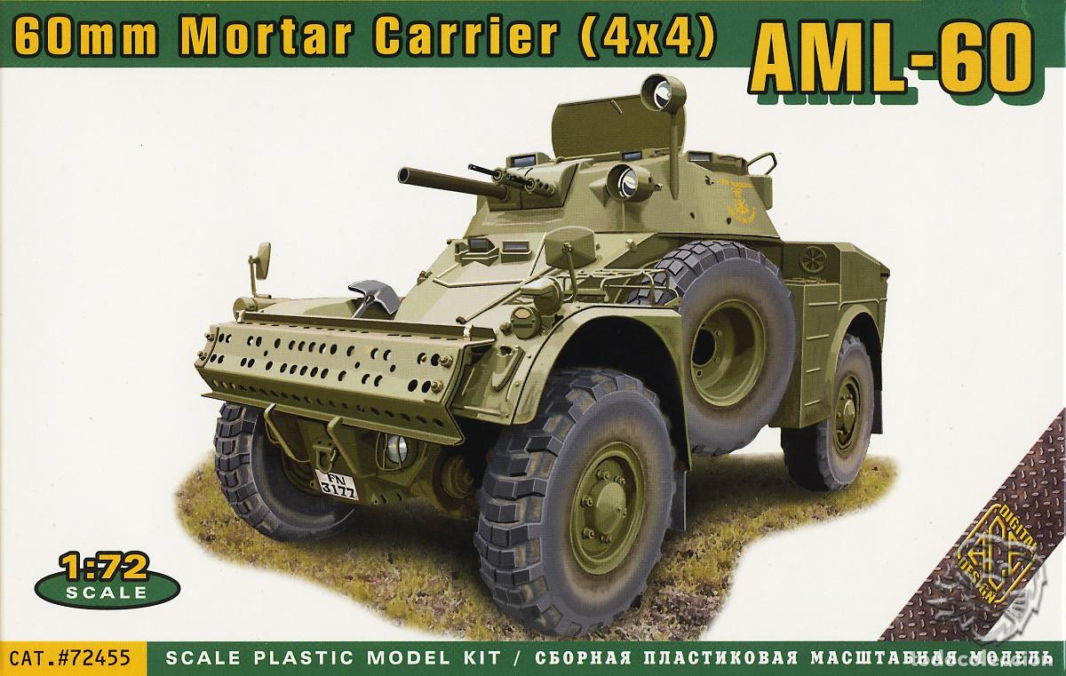 Maquetas: Maqueta ACE 1:72 Panhard AML-60 #72455 - Foto 1