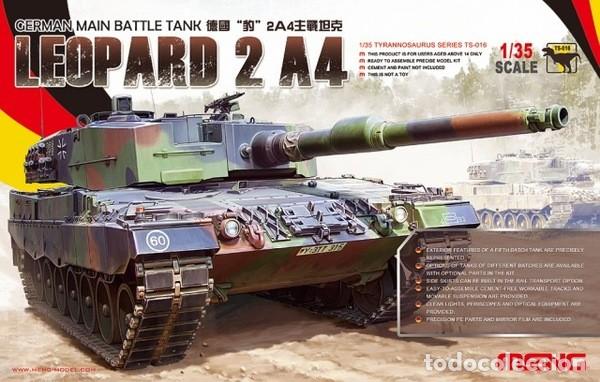 Maquetas: MENG - German Main Battle Tank Leopard 2 A4 1/35 TS016 - Foto 1