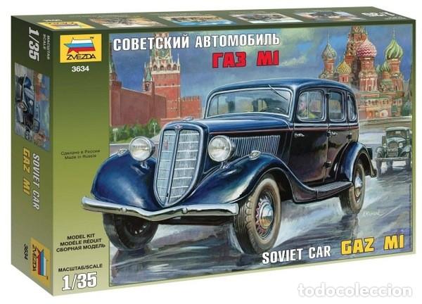 Maquetas: ZVEZDA - Gaz M1 Soviet Car 1/35 3634 - Foto 1