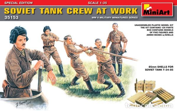 Maquetas: MINIART - Soviet Tank Crew at Work (Special Edition) 1/35 35153 - Foto 1