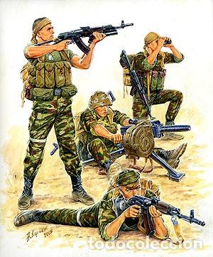 Maquetas: ZVEZDA - Russian Special Forces Fire Support Team 1/35 3570 - Foto 1