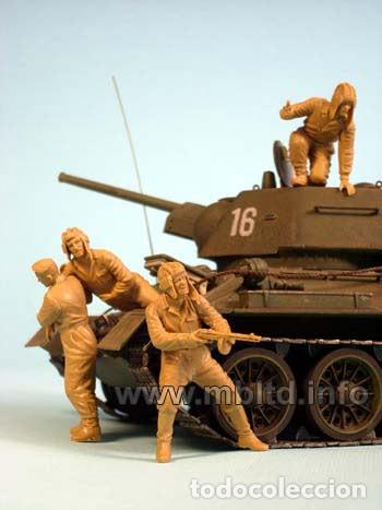 Maquetas: MB - Soviet Tankmen, Kursk 1943 1/35 3532 - Foto 4
