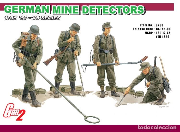 Maquetas: DRAGON - German Mine Detectors 1/35 6280 - Foto 1