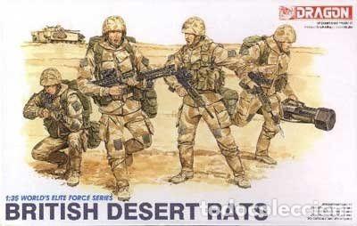 Maquetas: DRAGON - British Desert Rats 1/35 3013 - Foto 1
