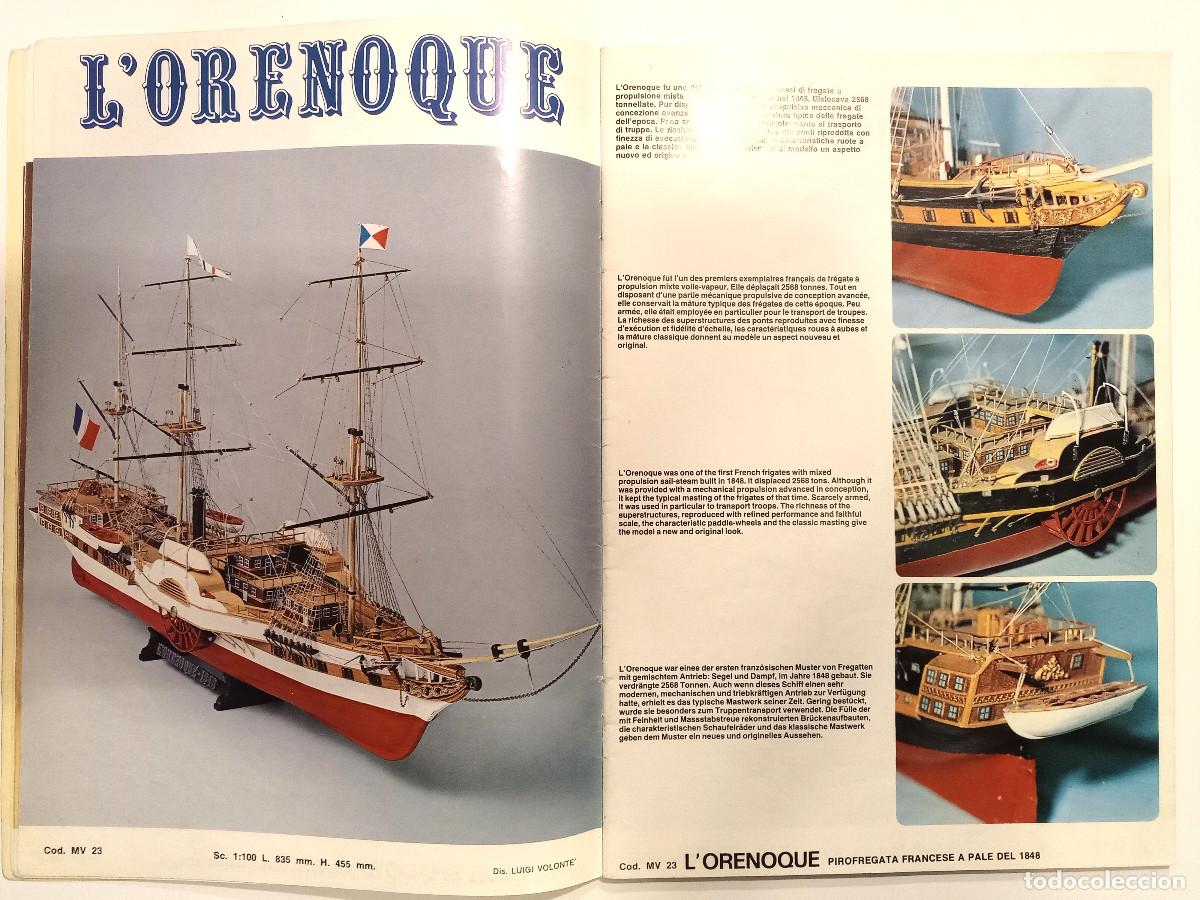 Maquetas: CAT&Aacute;LOGO C. MAMOLI, DIVISIONE MODELLISMO NAVALE - 1987 - Foto 4
