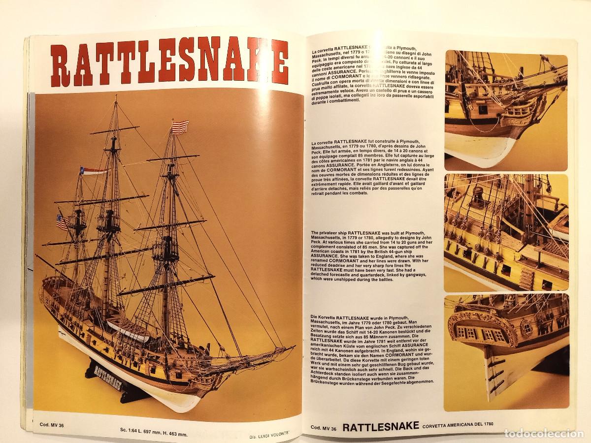Maquetas: CAT&Aacute;LOGO C. MAMOLI, DIVISIONE MODELLISMO NAVALE - 1987 - Foto 7