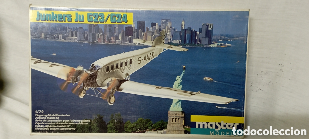 Maquetas: MAQUETA AVION JUNKERS MASTER MODELL 1/72 - Foto 1