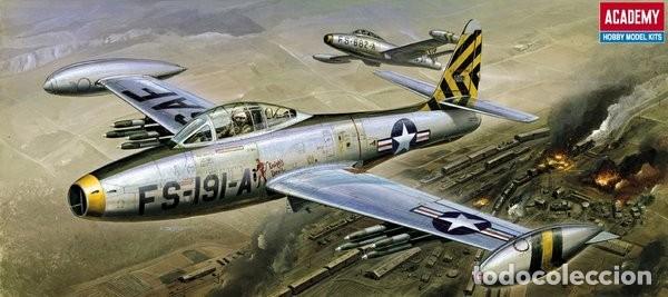 Maquetas: ACADEMY - F-84 E/G Thunderjet 1/72 1617 - Foto 1