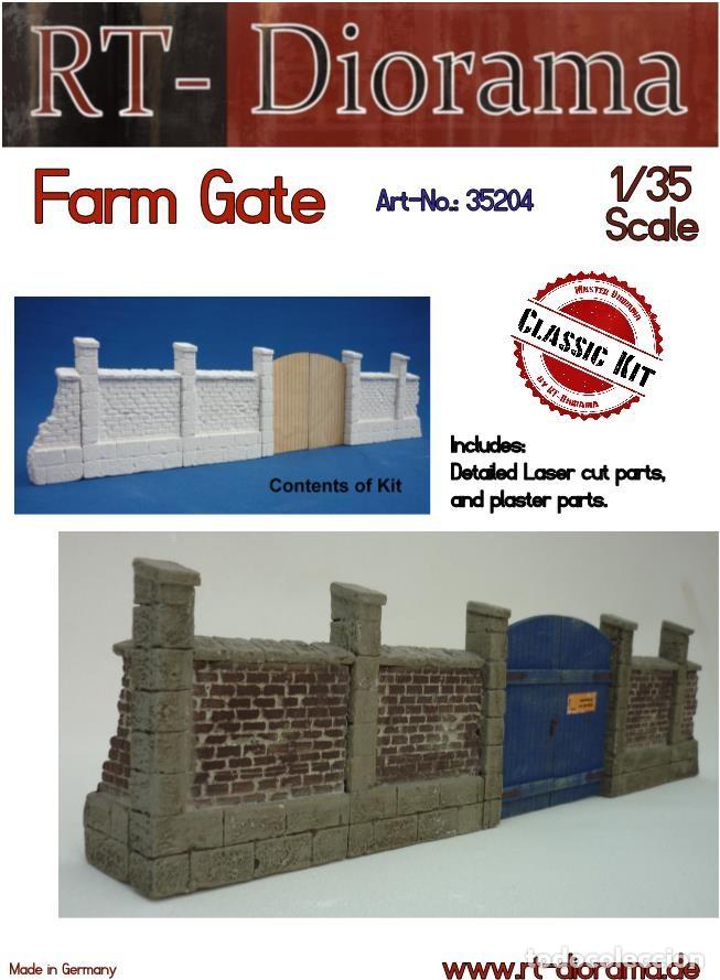 Maquetas: RT-DIORAMA - FARM GATE 1/35 35204 - Foto 1