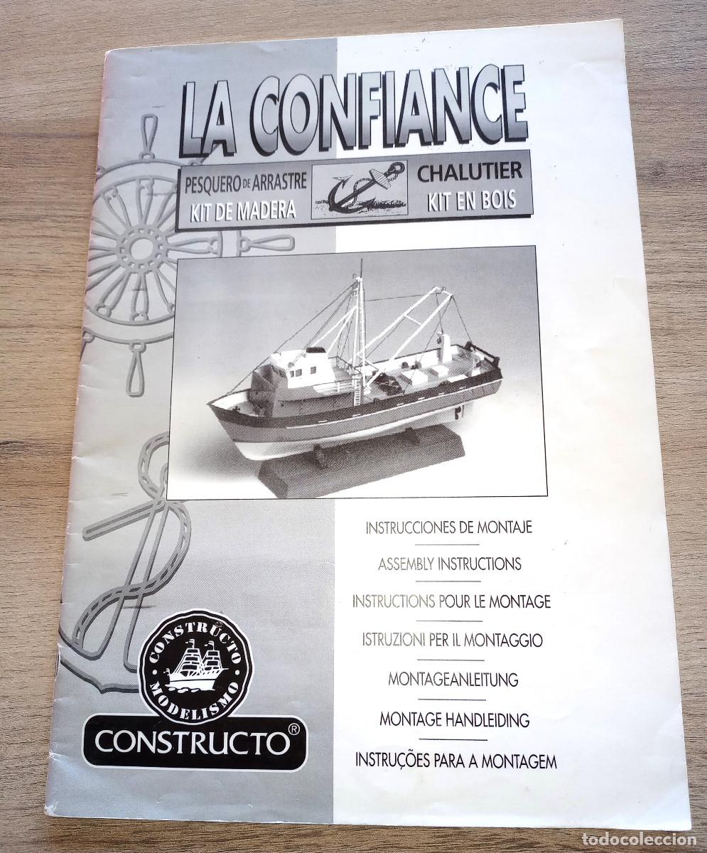 Maquetas: PLANO Y INSTRUCCIONES DEL BARCO LA CONFIANCE DE CONSTRUCTO ESCALA 1:75 - Foto 2
