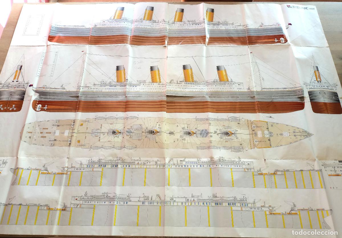 Maquetas: PLANOS DEL BARCO TITANIC DE AMATI/SALVAT - Foto 1