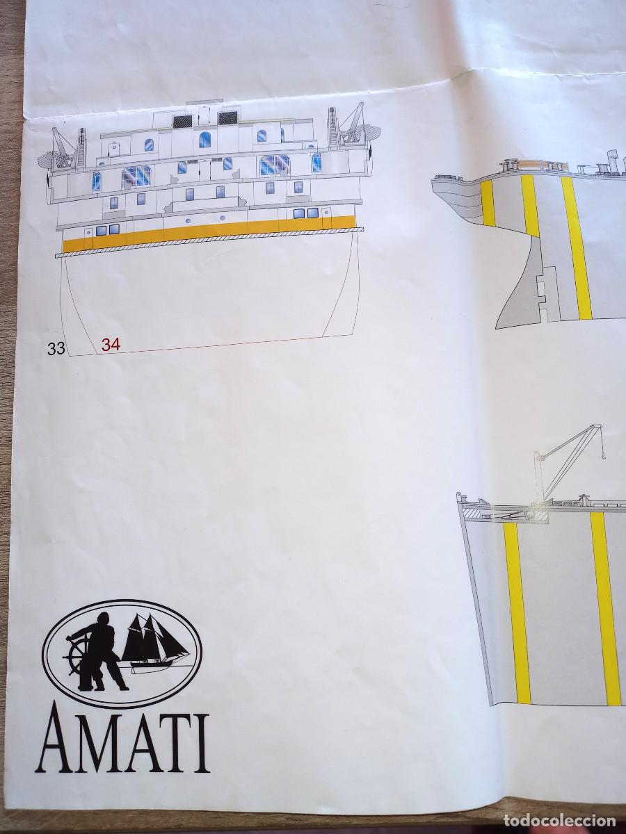 Maquetas: PLANOS DEL BARCO TITANIC DE AMATI/SALVAT - Foto 3