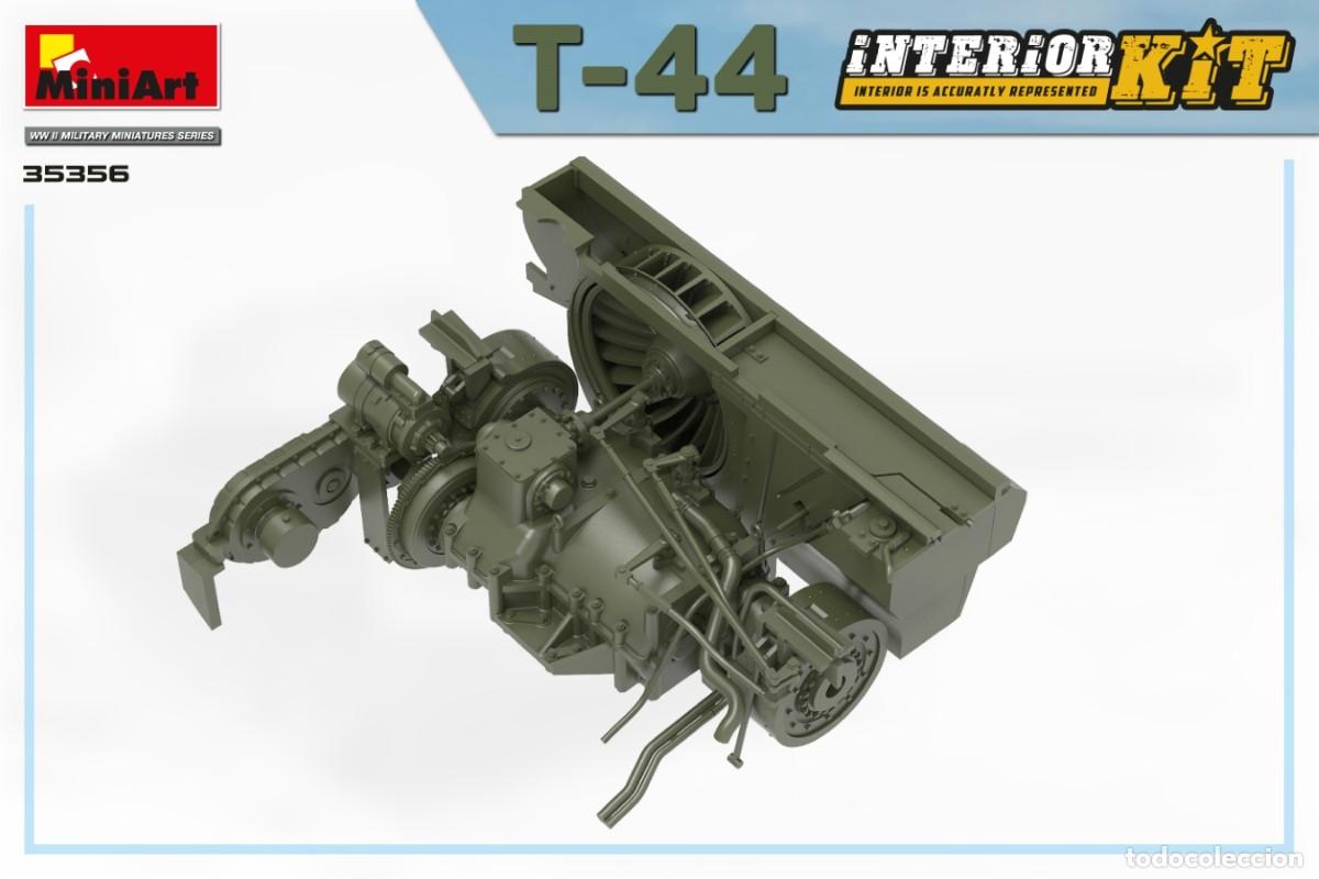 Maquetas: MINIART - T-44 with Interior Kit 1/35 35356 - Foto 3