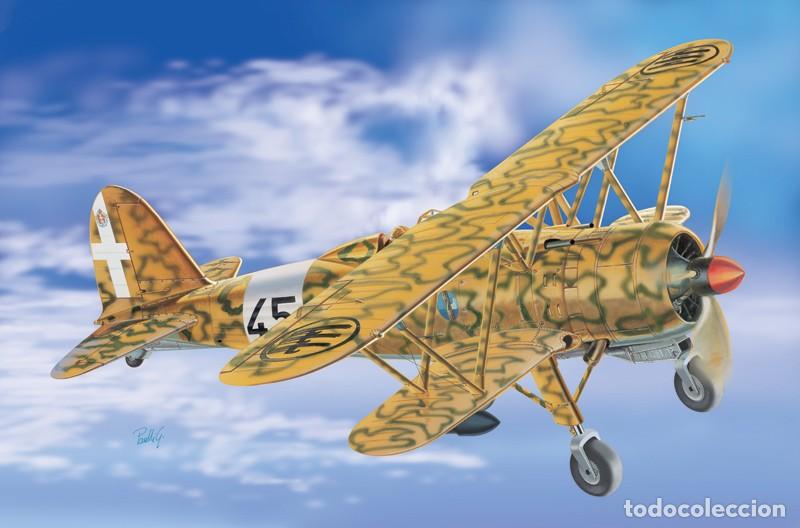 Maquetas: ITALERI - CR.42 AS 1/48 2653 - Foto 1