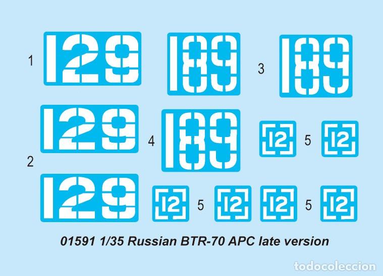 Maquetas: TRUMPETER - Russian BTR-70 APC late version 1/35 01591 - Foto 2