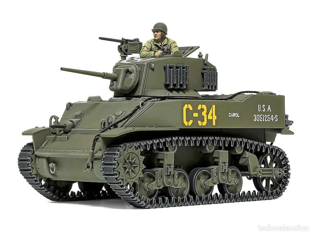 Maquetas: TAMIYA - US Light Tank M5A1 Stuart 1/48 32606 - Foto 2