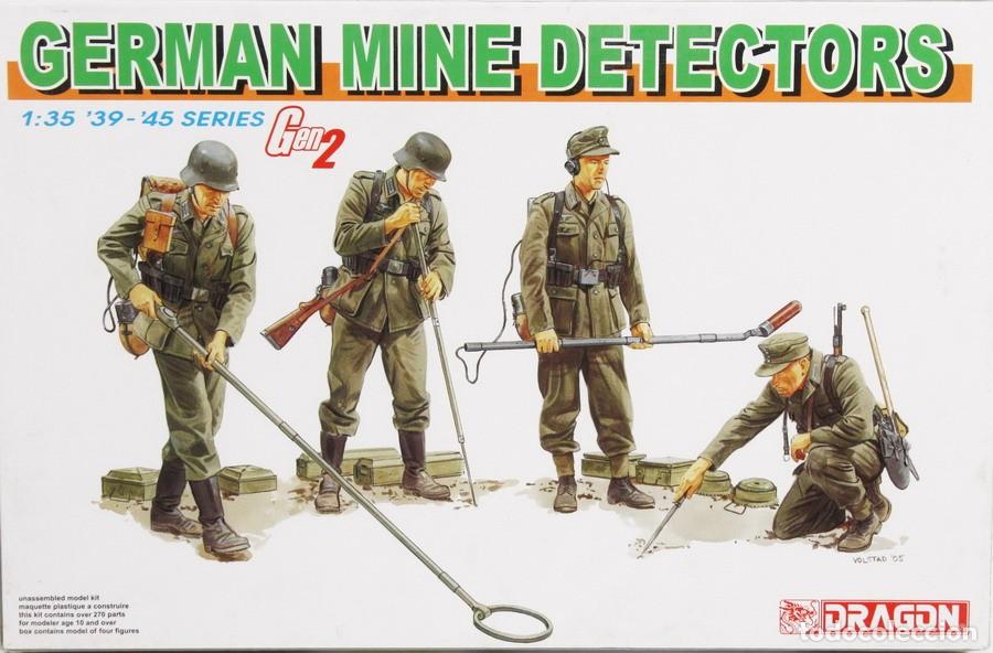 Maquetas: Modeling figures German mine detectors, ref. 6280, 1/35, Dragon - Foto 1