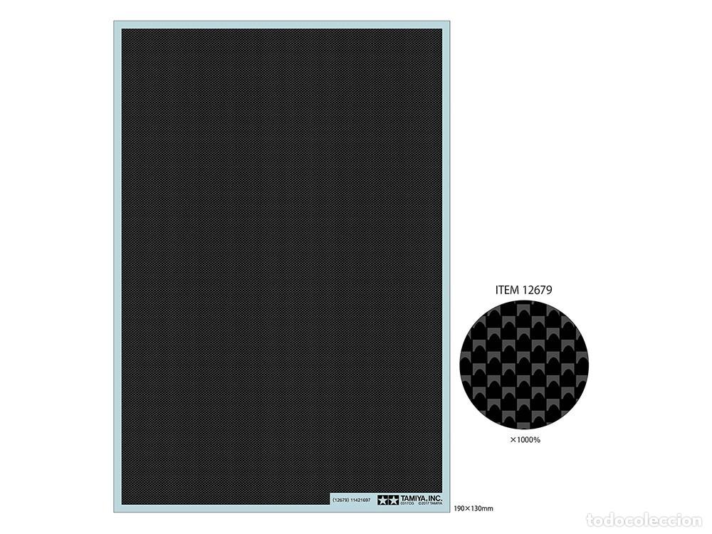 Maquetas: TAMIYA - Carbon Pattern Decal (Plain Weave/Fine) 12679 - Foto 1