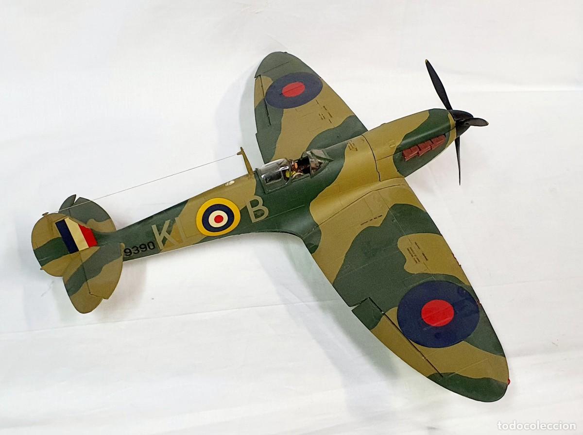 Maquetas: Maqueta de Spitfire antigua, 1:24. - Foto 1