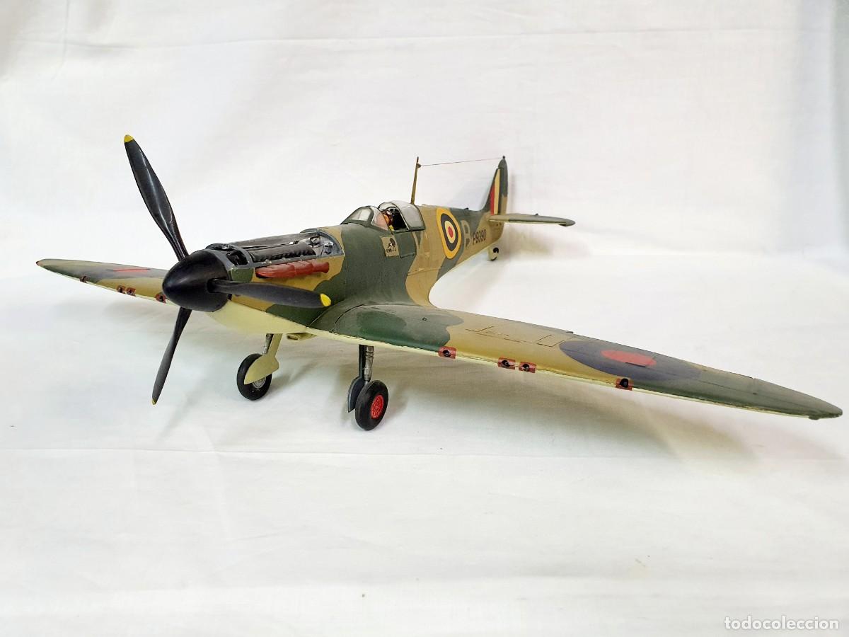 Maquetas: Maqueta de Spitfire antigua, 1:24. - Foto 8