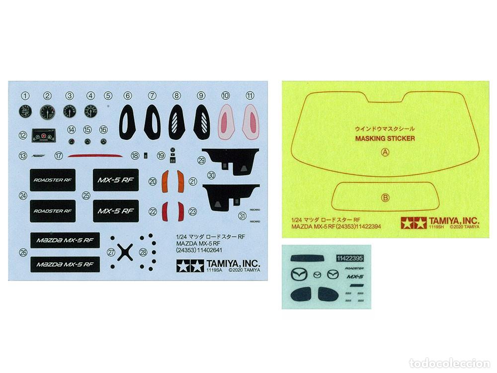 Maquetas: TAMIYA - Mazda Roadster RF 1/24 24353 - Foto 10