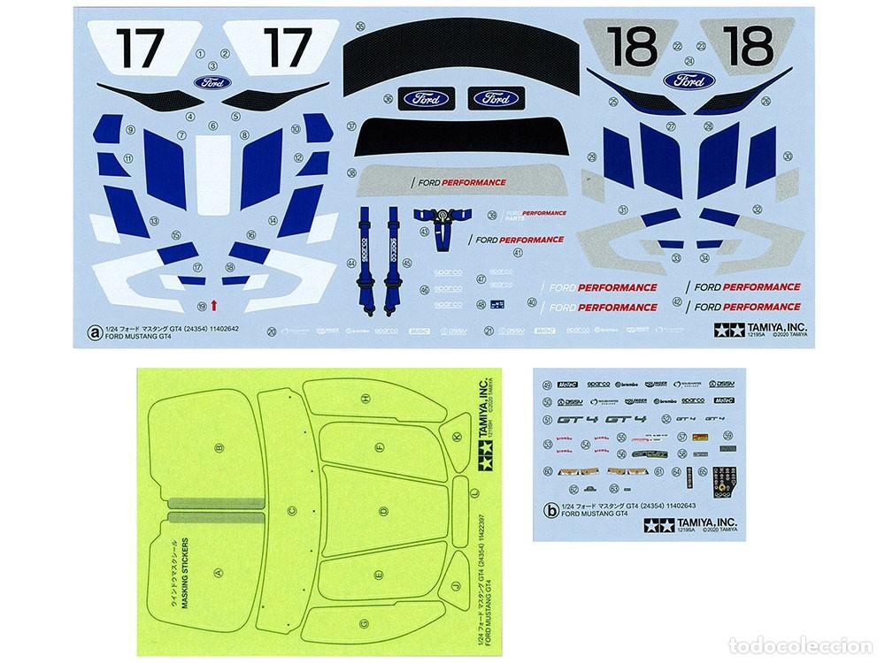 Maquetas: TAMIYA - FORD MUSTANG GT4 1/24 24354 - Foto 2