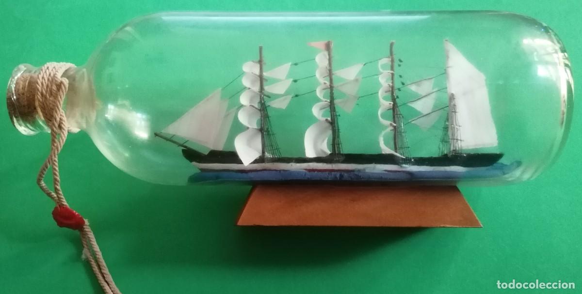 Maquetas: BARCO EN BOTELLA 24x11x9 CM - Foto 2
