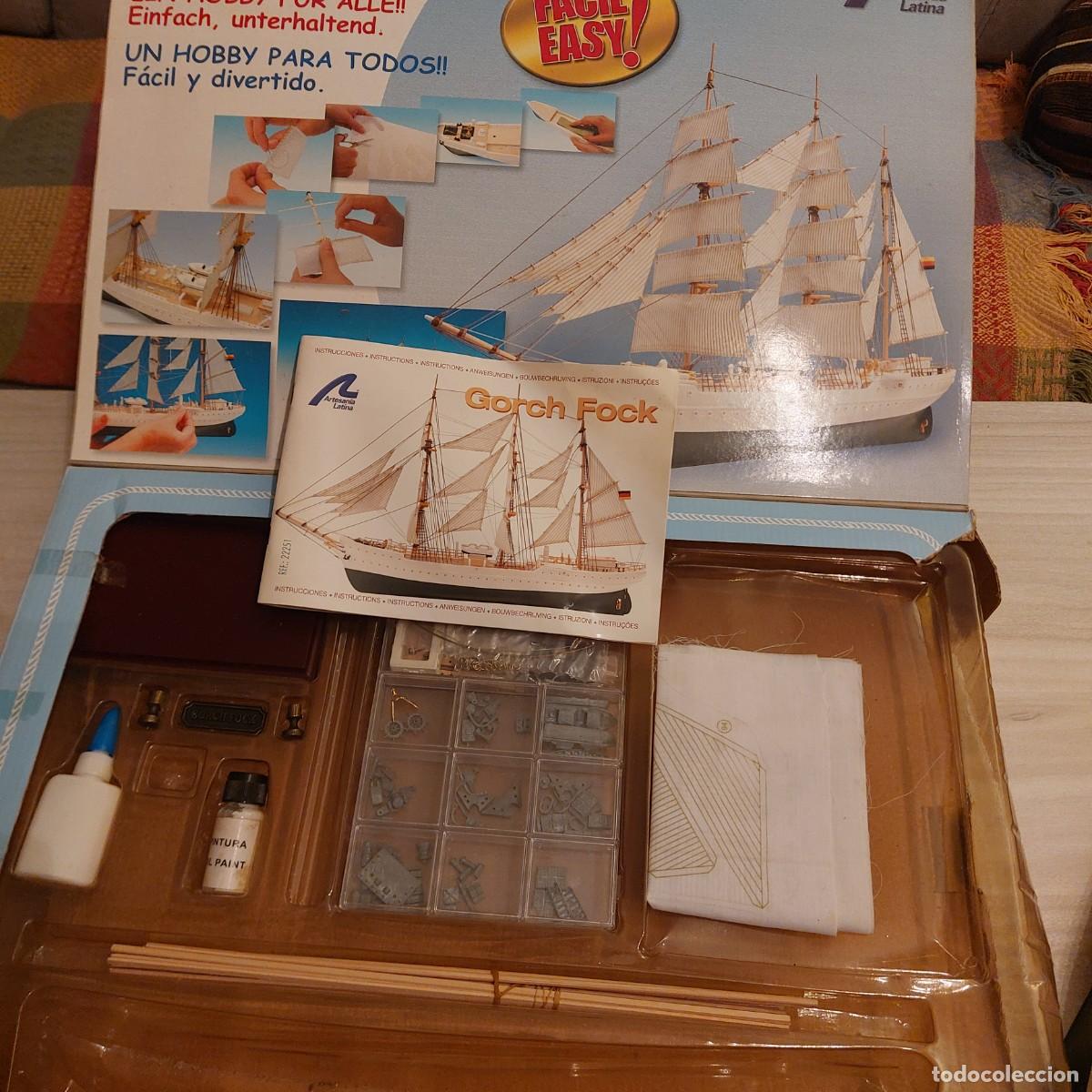 Maquetas: ARTESANIA LATINA. GROCH FOCK - Foto 2