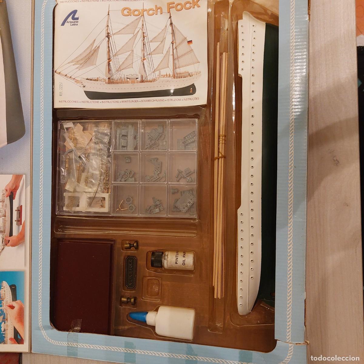 Maquetas: ARTESANIA LATINA. GROCH FOCK - Foto 3