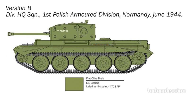 Maquetas: ITALERI - Cromwell Mk.IV 1/56 25754 - Foto 2