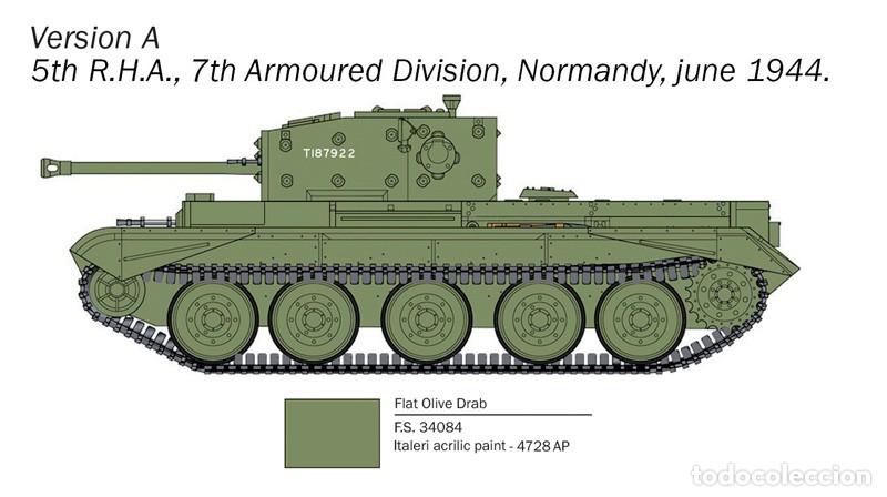 Maquetas: ITALERI - Cromwell Mk.IV 1/56 25754 - Foto 3