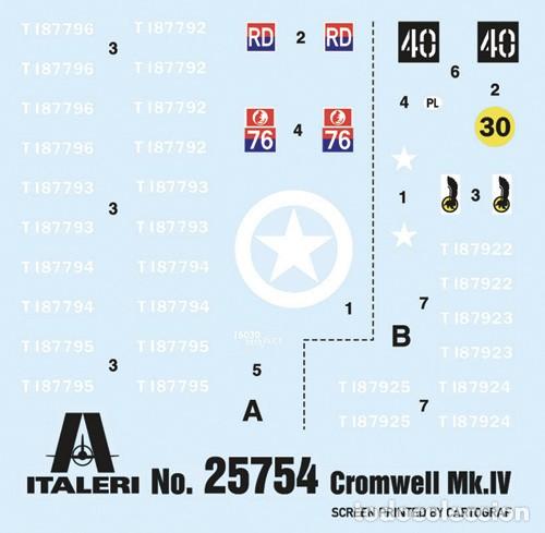 Maquetas: ITALERI - Cromwell Mk.IV 1/56 25754 - Foto 4