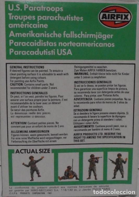 Maquetas: AIRFIX - WWII US Paratroops 1:72 01751 - Foto 2