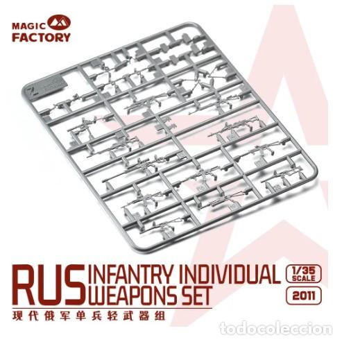 Maquetas: MAGIC FACTORY - Russian Individual Weapons Set 1/35 2011 - Foto 3