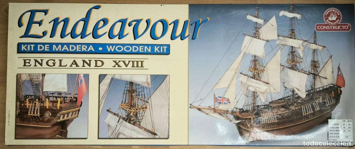 Maquetas: ENDEAVOUR - REF: 80832 - MODELISMO NAVAL, ESCALA 1:60 ** CONSTRUCTO ** NUEVO - Foto 1