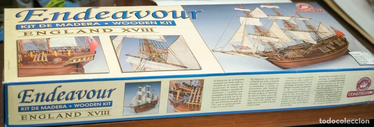Maquetas: ENDEAVOUR - REF: 80832 - MODELISMO NAVAL, ESCALA 1:60 ** CONSTRUCTO ** NUEVO - Foto 2