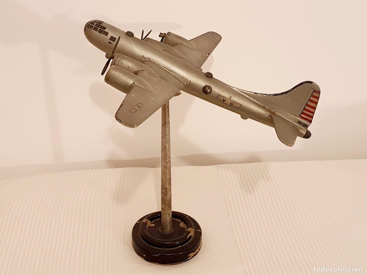 Maquetas: Modelo B29 de madera. A&ntilde;os 50. - Foto 2