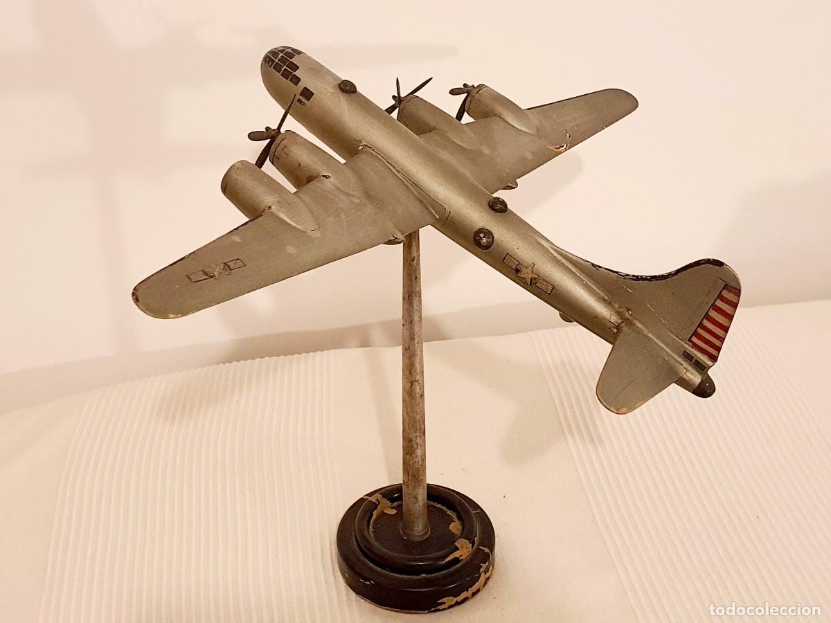 Maquetas: Modelo B29 de madera. A&ntilde;os 50. - Foto 4